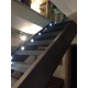 Habillage escalier ouvert bois ardoise (74160) 