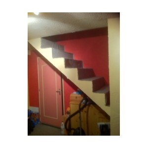 Recouvrement escalier béton chêne argenté (42240)