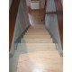 Valoriser escalier en bois décor châtaigner (42210)