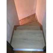 Recouvrement escalier béton chêne blanchi (42380)