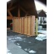 Montage containers bois Morzine