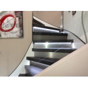 Rénovation escalier béton deco ardoise (74140)