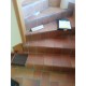 Habillage escalier béton chêne argenté