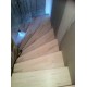 Kit renovation escalier béton chêne blanchi (74420)