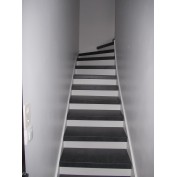 Escalier béton décor finition ardoise (38640)