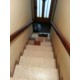 Escalier à rénover béton décor chêne blanchi