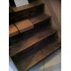 Escalier bois avec décor chêne argenté