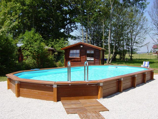 piscine hors sol kit beton