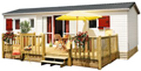 agencement terrasse en bois pour mobil home