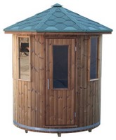 sauna bienfaits Sauna porte en bois